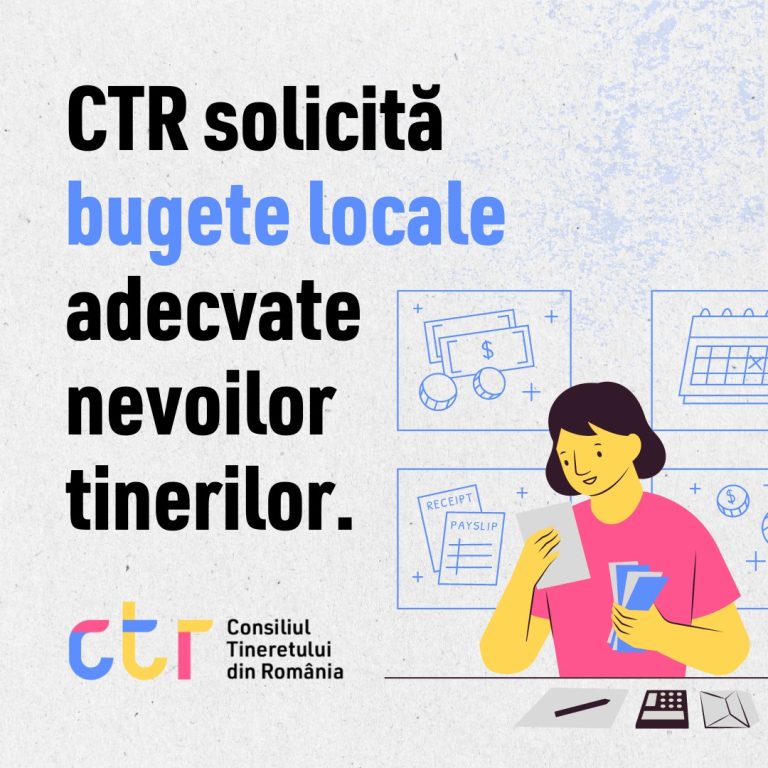 CTR solicită bugete locale adecvate nevoilor tinerilor