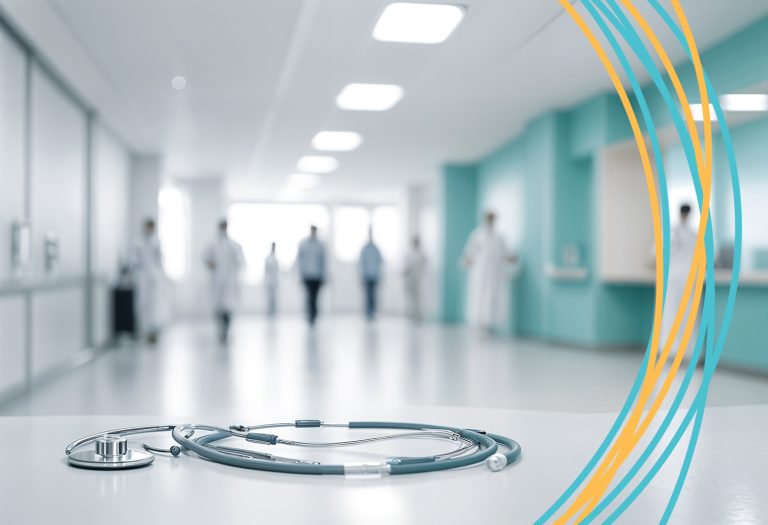 Blur,Hospital,Corridor,In,Hospital